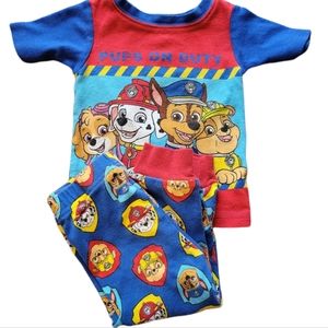 Toddler boy paw patrol pj set